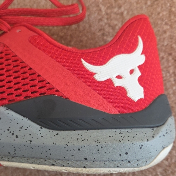 UFC Red and Gray Men's Sneakers - Picture 11 of 14